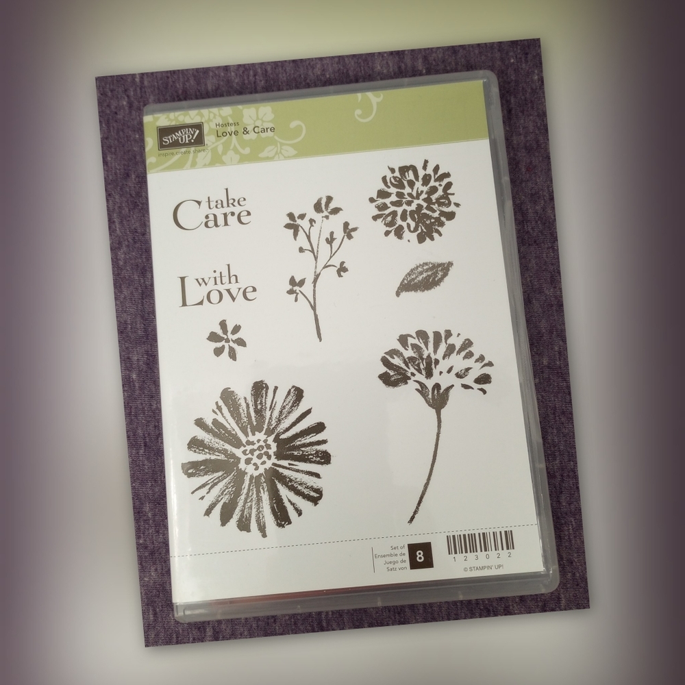Stampin' Up Love & Care Hostess Stamp Set